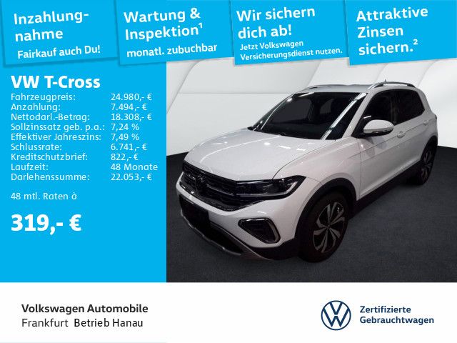 Volkswagen T-Cross 1.0 TSI DSG Style Navi MatrixLED MirrorL