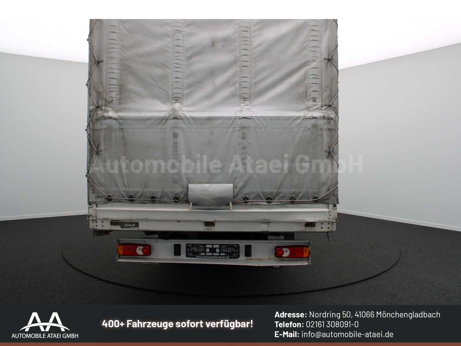 Fahrzeugabbildung Fiat Ducato 180 *L5 MAXI* Pritsche+Plane 1.Hand 2687