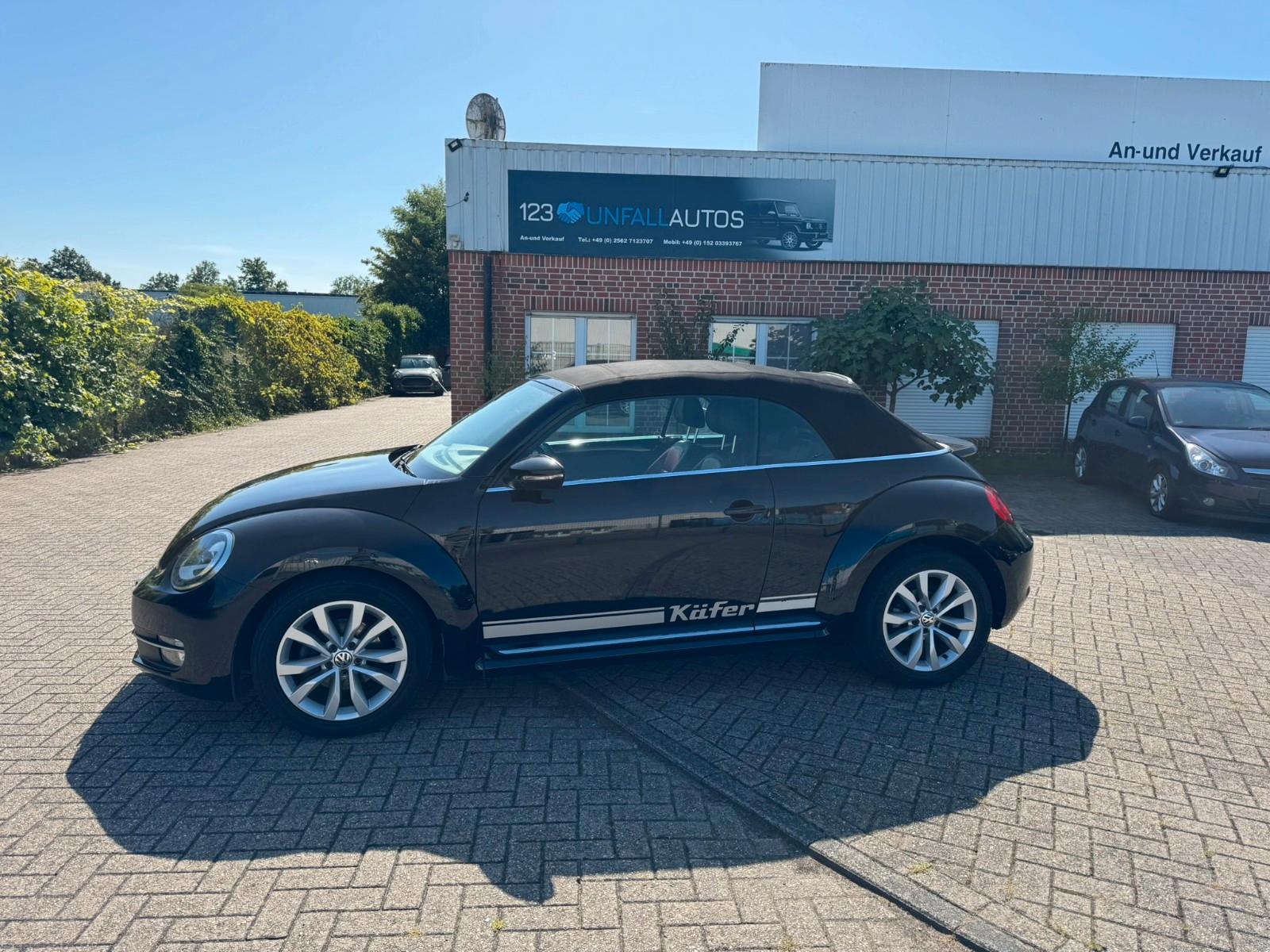 Volkswagen Beetle Cabriolet Design * NAVI * 1.HAND *