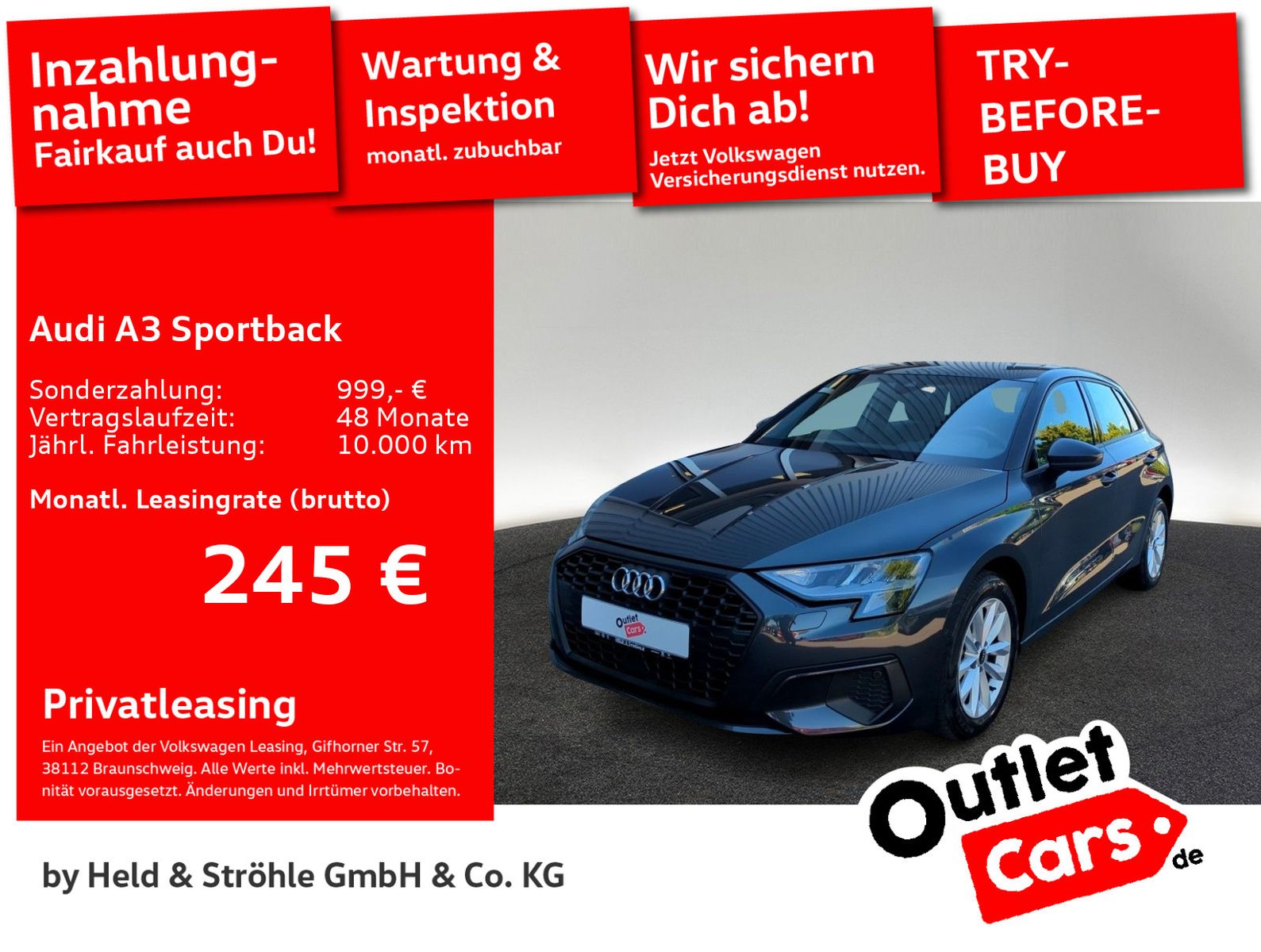 Audi A3 Sportback 30 TDI LED NAV+ PARKASSIST VIRTUAL