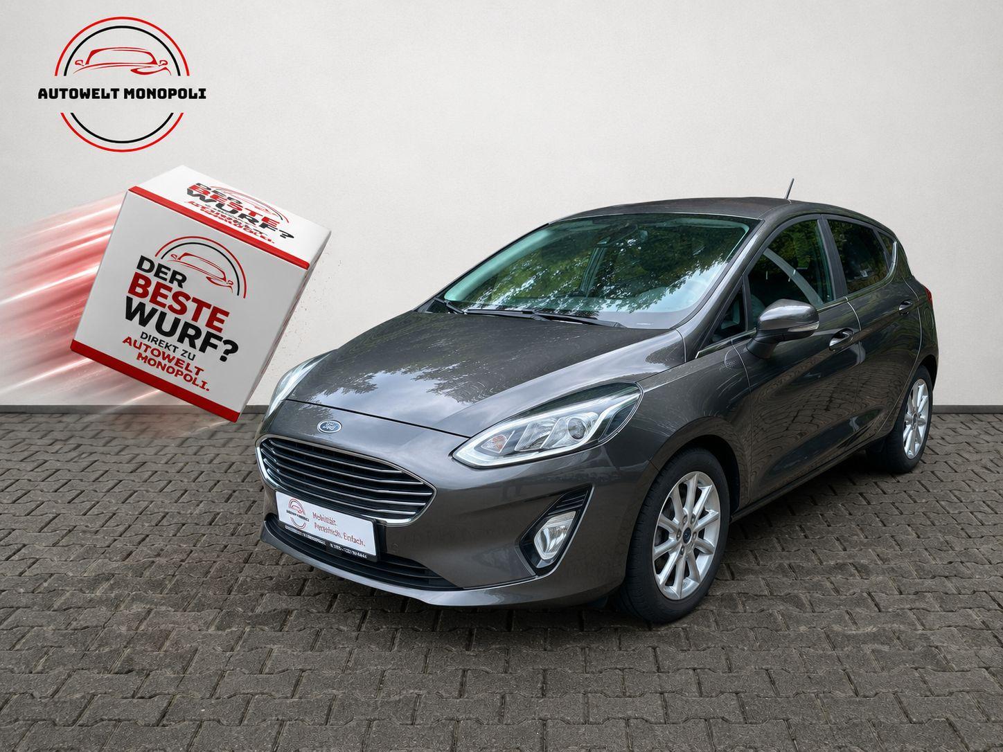 Ford Fiesta 1.0 Titanium|TÜV Neu|LED|Rückfahrk.