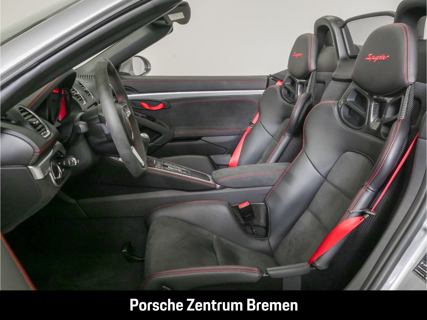 Porsche 718 Spyder Vollschalensitze 6-Gang Schaltgetrieb foto 24