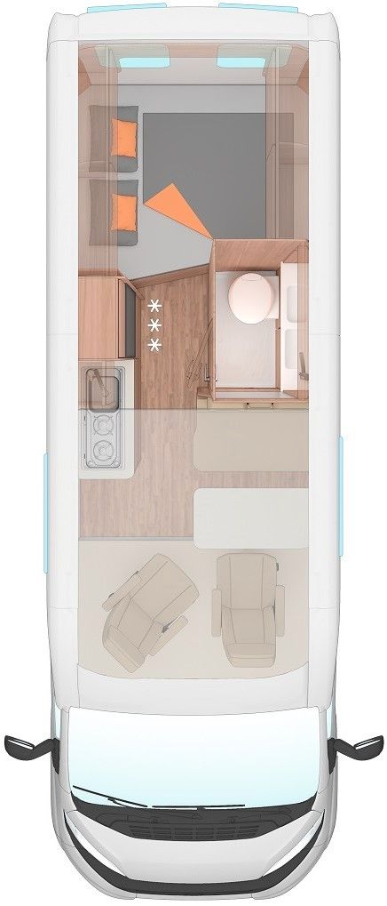 Fahrzeugabbildung Weinsberg CaraBus 600 DQ 140 PS Navi RFK