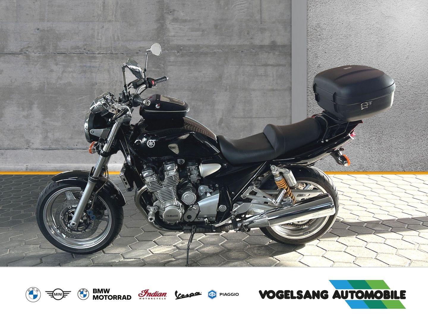 Fahrzeugabbildung Yamaha XJR 1300 Tankrucksack und Topcase inklusive
