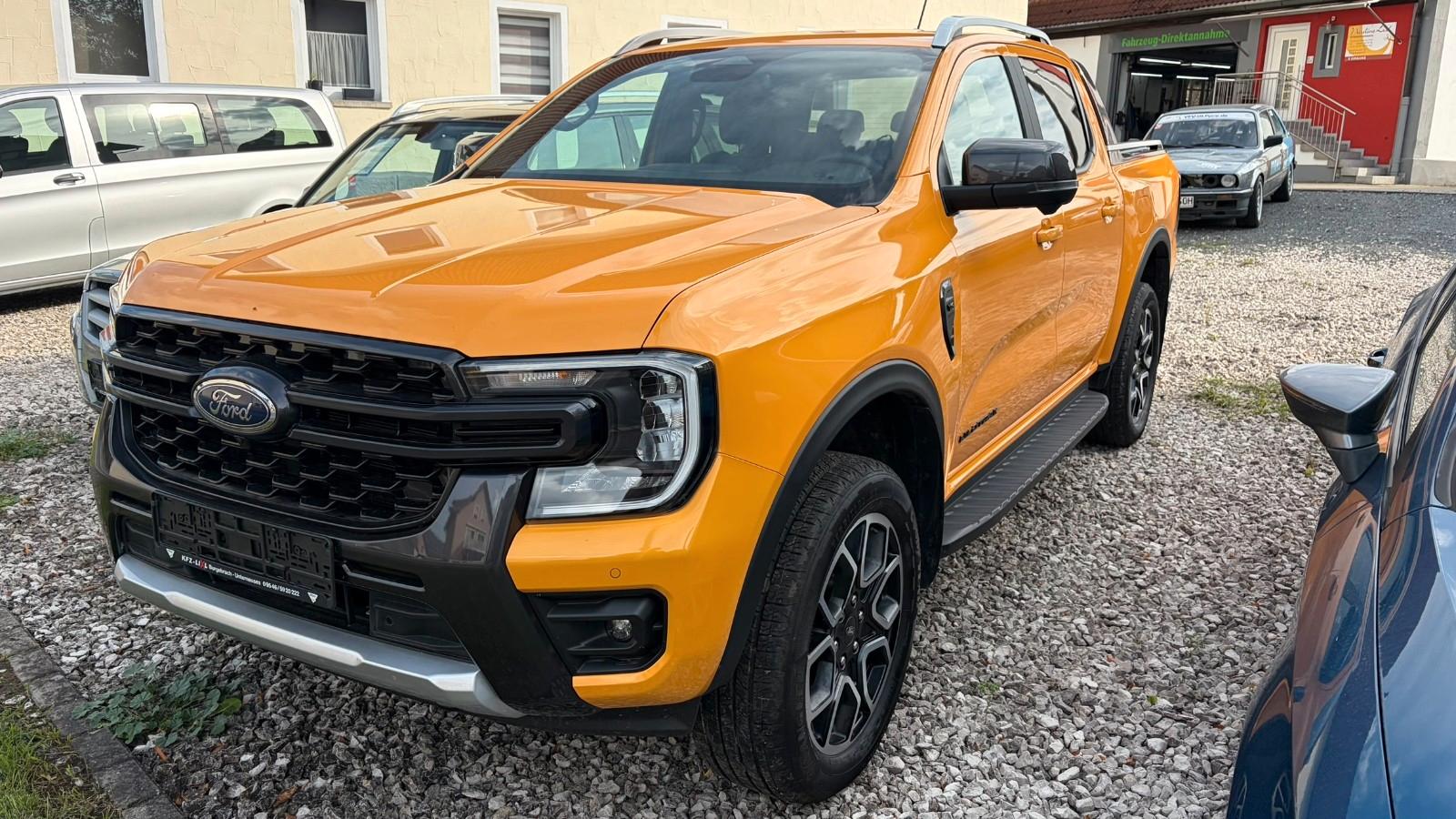 Ford Ranger Wildtrak e-4WD Doka,Voll, AHK,Navi