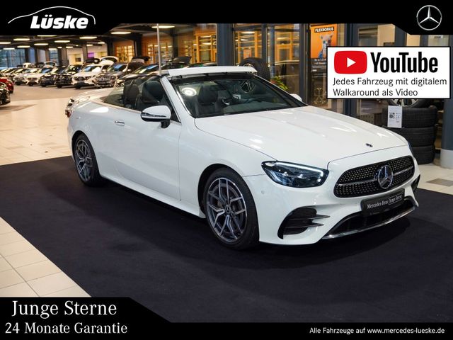 Mercedes-Benz E 200 Cabrio AMG Line Leder Burmester Sitzklima