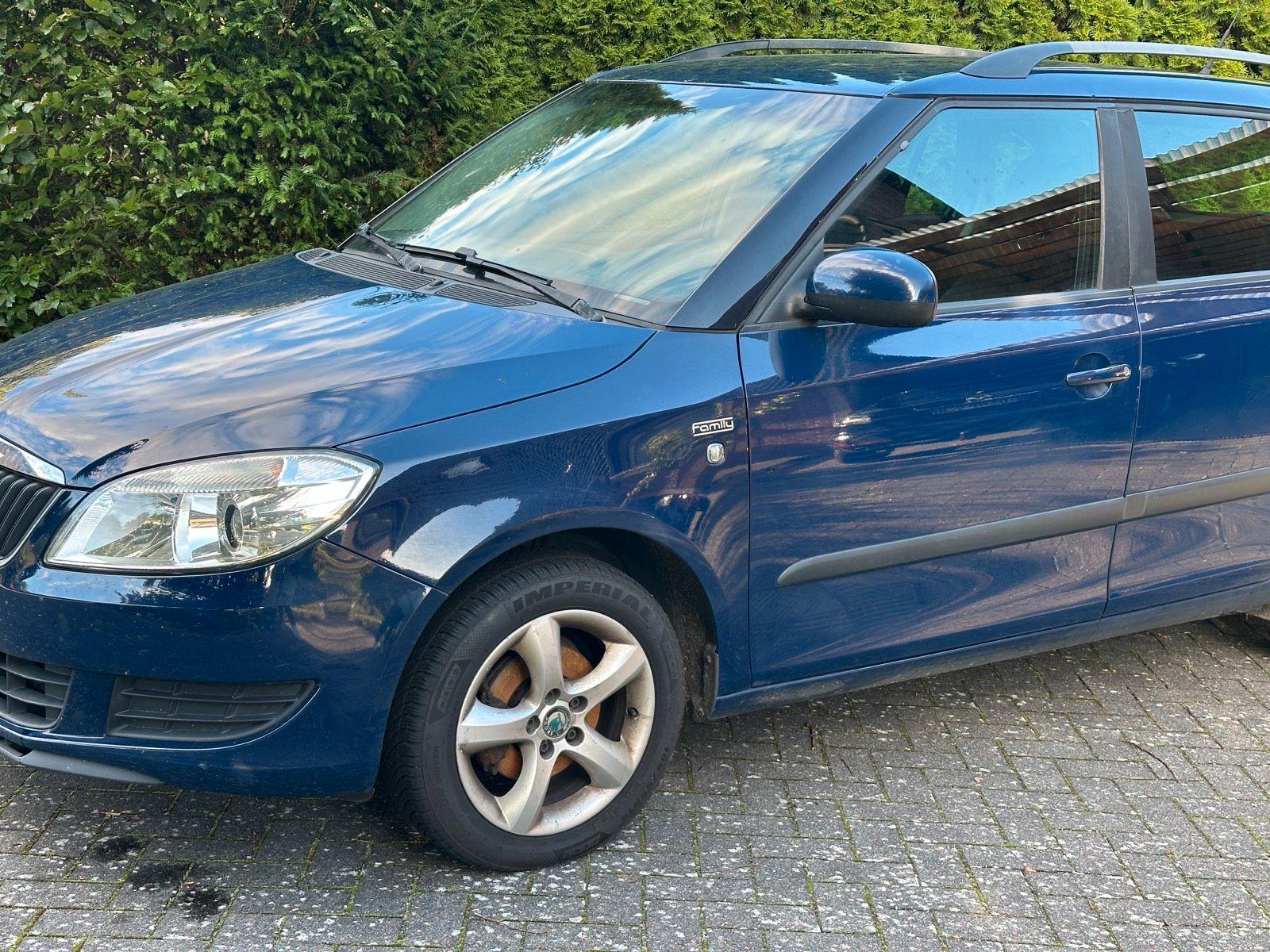 Skoda Fabia 2011 — rear view