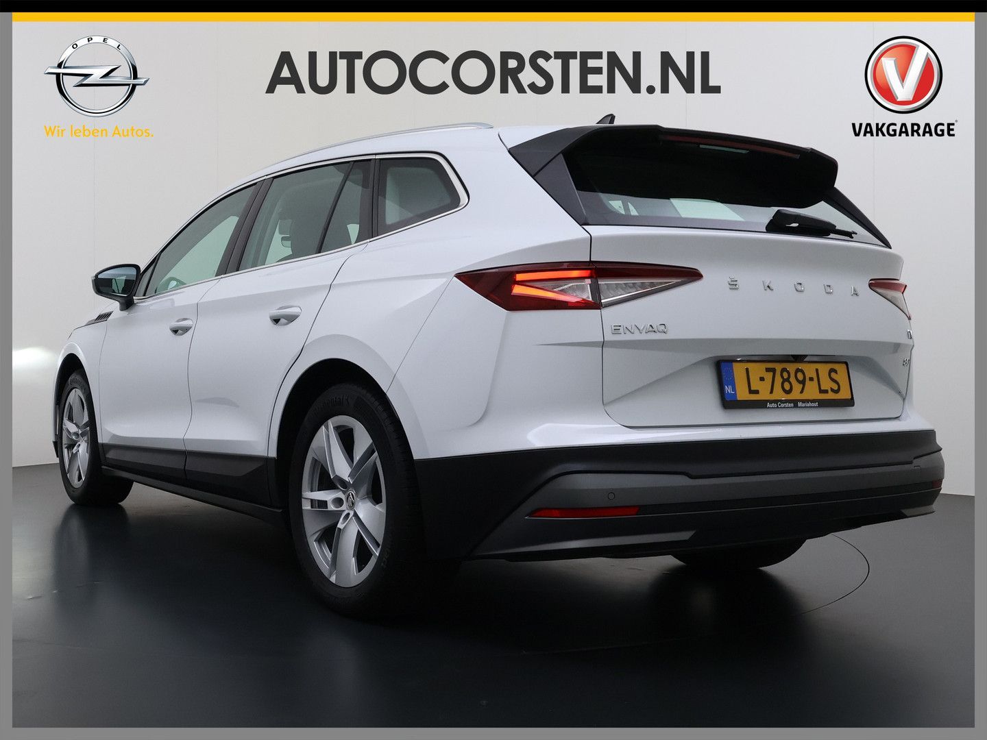 Skoda Enyaq iV 80 204PK Warmtepomp kamera SOH 93% Navi imagem 2