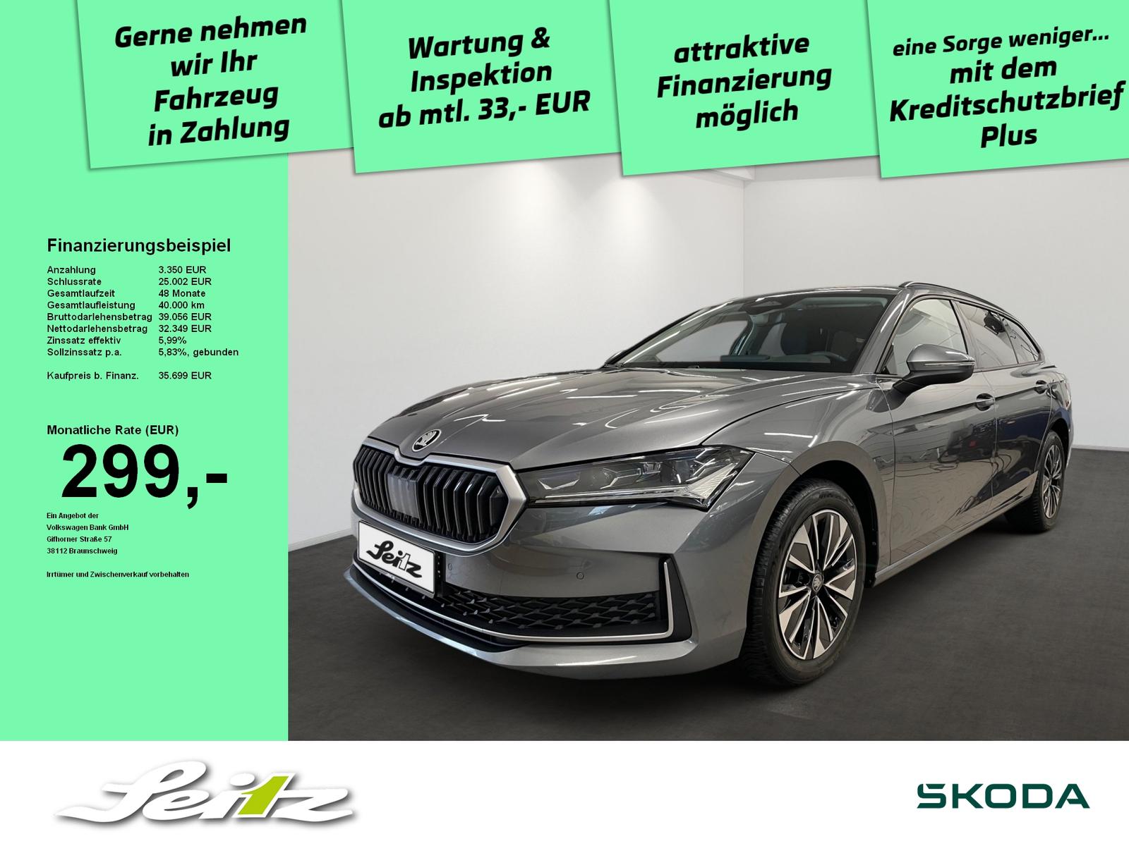 Skoda Superb Combi 2.0 TDI Selection *AHK*MATRIX*KAMER
