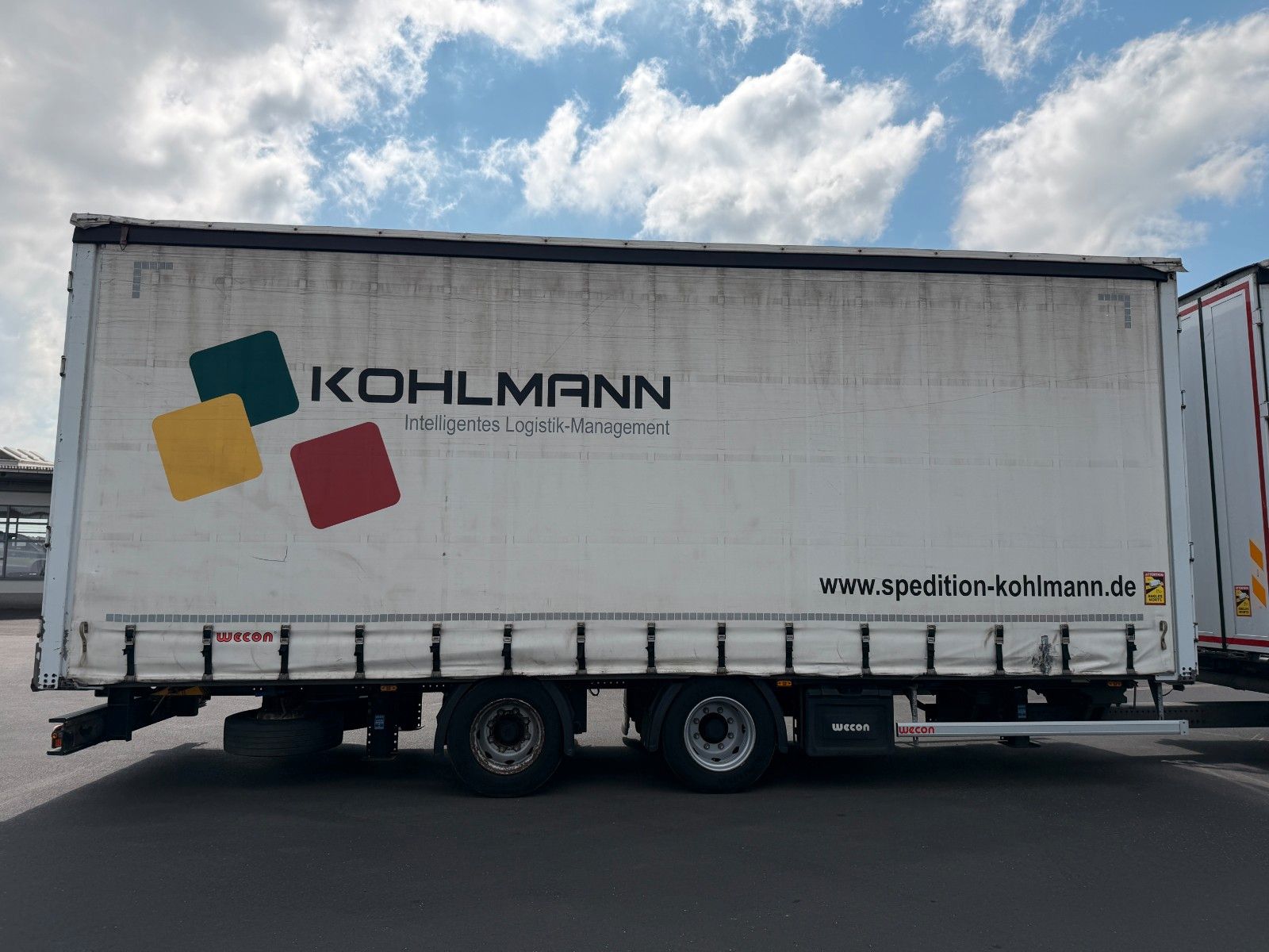 Fahrzeugabbildung Wecon APZ 218 BPW Achsen Schiebeverdeck