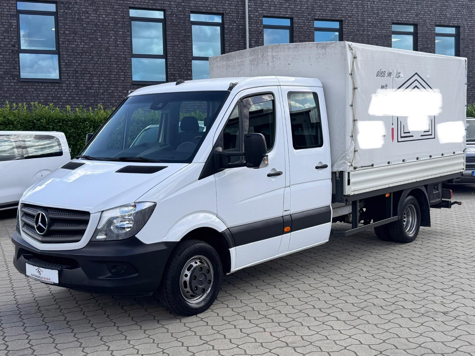 Mercedes-Benz Sprinter Pritsche DoKa 516 CDI L3*AHK 3,5t*Temp