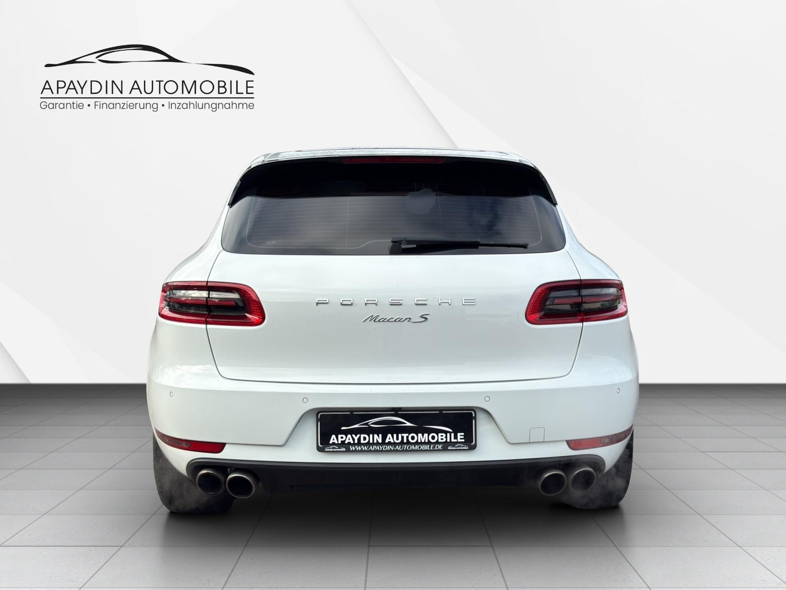 Porsche Macan S 3.0 PANO/AHK/LEDER/ACC/PCM/LM20/2.HD/MEM