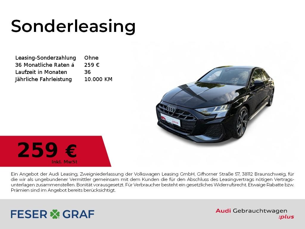 A3 Limousine S line 35TFSI Navi+/SHZ/SONOS/HUD/A