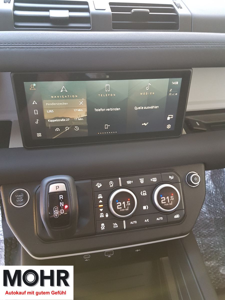 Land Rover Defender 110 D240S Autom AHK Kamera Winterpak foto 13