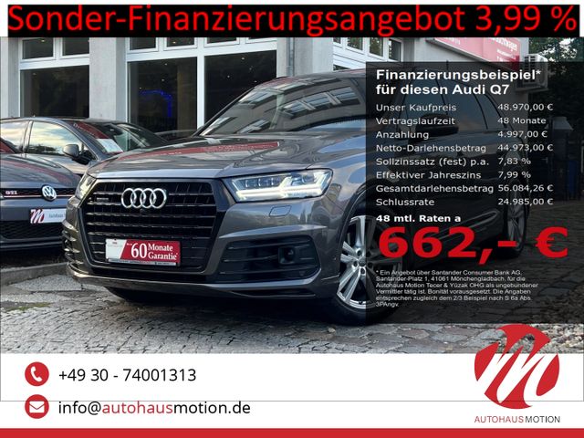 Audi Q7 50 TDI quattro 3x S line  FondTV Pano Luftfed