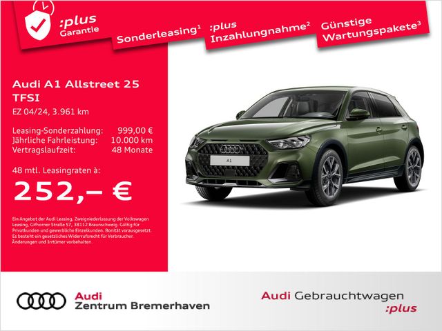 Audi A1 ALLSTREET 25 TFSI LED SITZH. EINPARKH. TEMPO