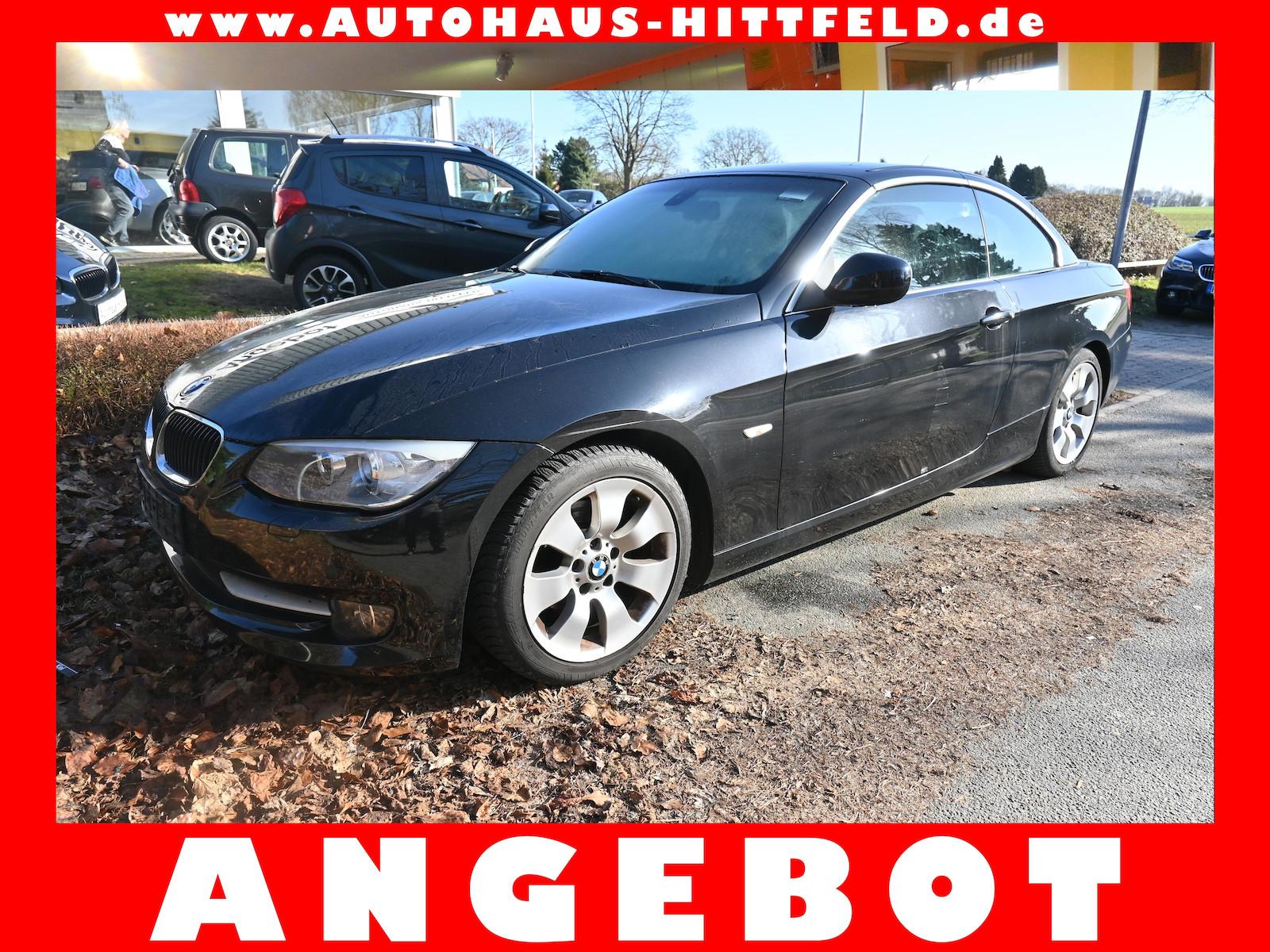 BMW 320 iAut Cabrio Klimaaut Leder Bluet PDC Bi-Xen