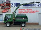 Ladog T1400 4x4 Kipper mit Fassi Kran 5+6 Steuerkreis - Gebraucht Kran, stationär Fassi