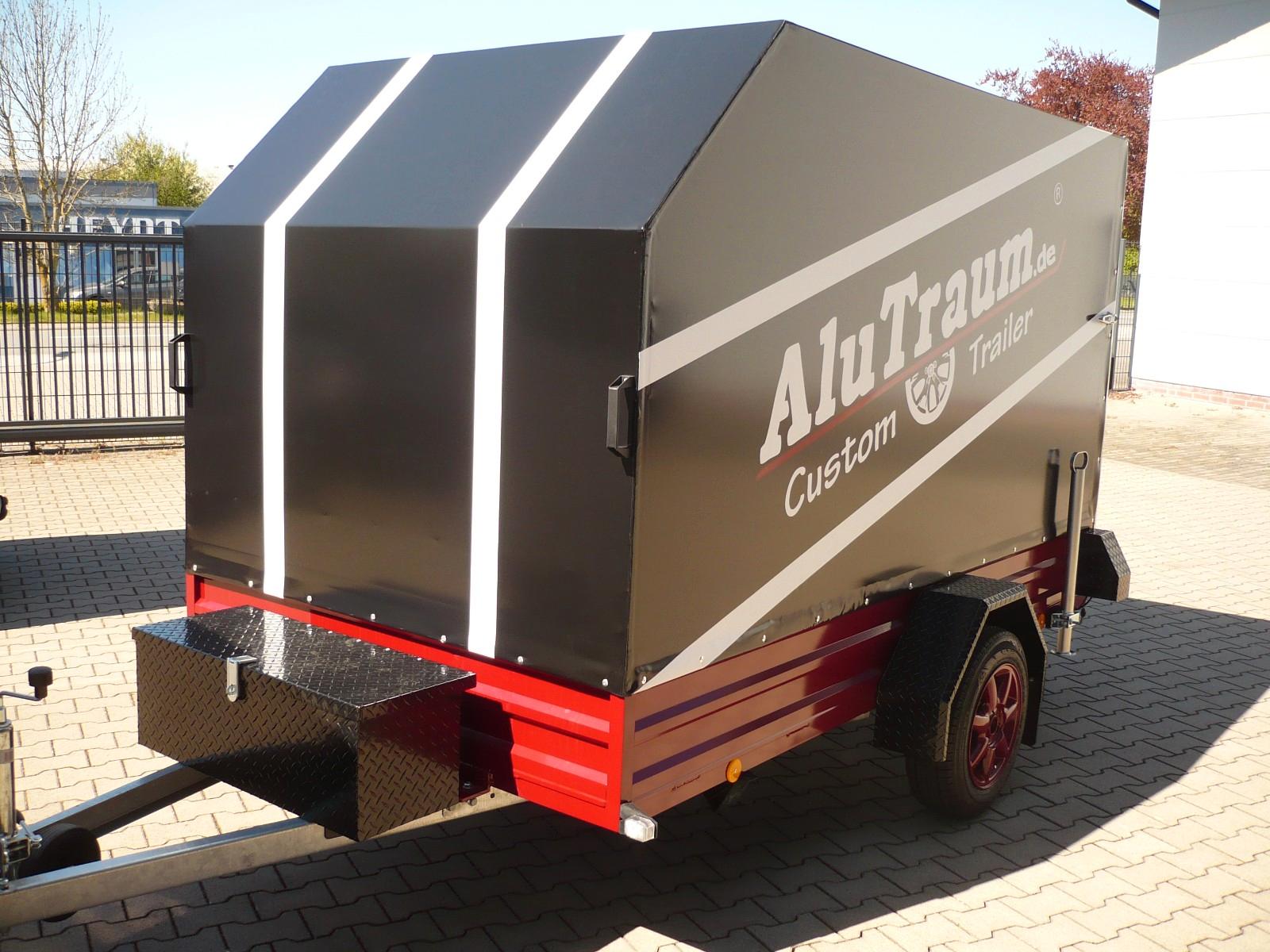 Andere Alutraum PLS 978 Motorradtrailer