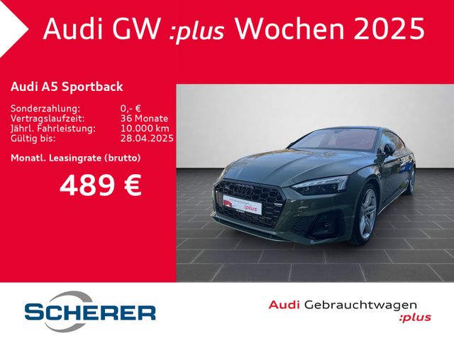 Audi A5 Sportback 45 TFSI quattro S line S tronic MAT