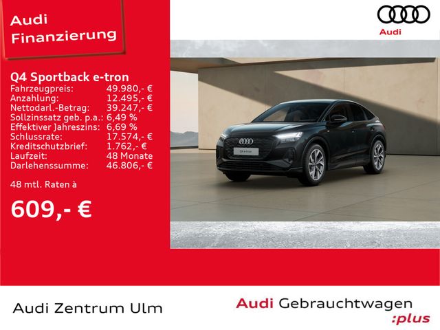 Audi Q4 Sportback 45 e-tron quattro AHK R-KAM NAV+