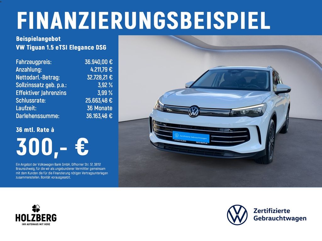 Tiguan 1.5 eTSI Elegance DSG AreaView+TRAVEL+AHK