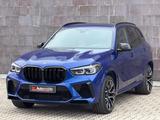BMW X5M COMPETITION.LASER.SOFTCL.PANO.AHK.B&W.360° - blaue BMW X5 M