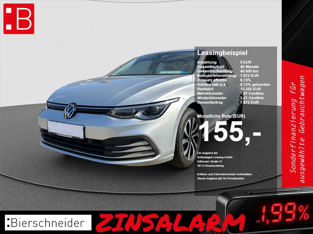 Golf 8 1.5 TSI Active STANDH KAMERA LED ACC NAVI