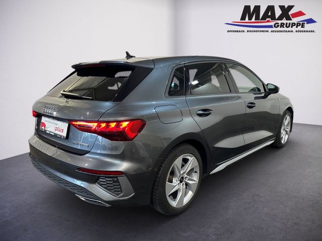 A3 Sportback 30 TFSI S LINE LED+NAVI+KAMERA+VCP+