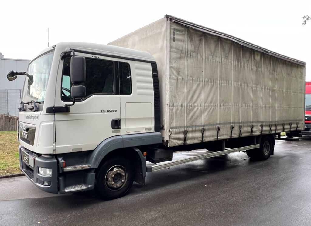 MAN TGL 12.220 Pritsche + Schiebeplane AHK Klima
