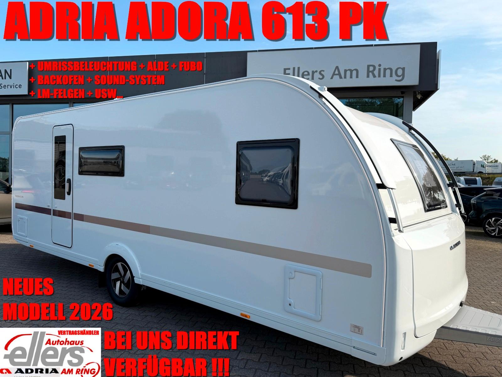 Adria ADORA 613 PK ALDE FUBO BACKOFEN SOUND UMRISSB LM