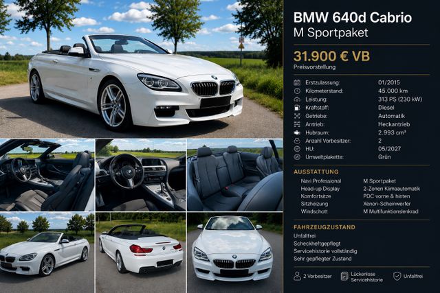 BMW 640d Coupé - Cabrio M Sportpaket