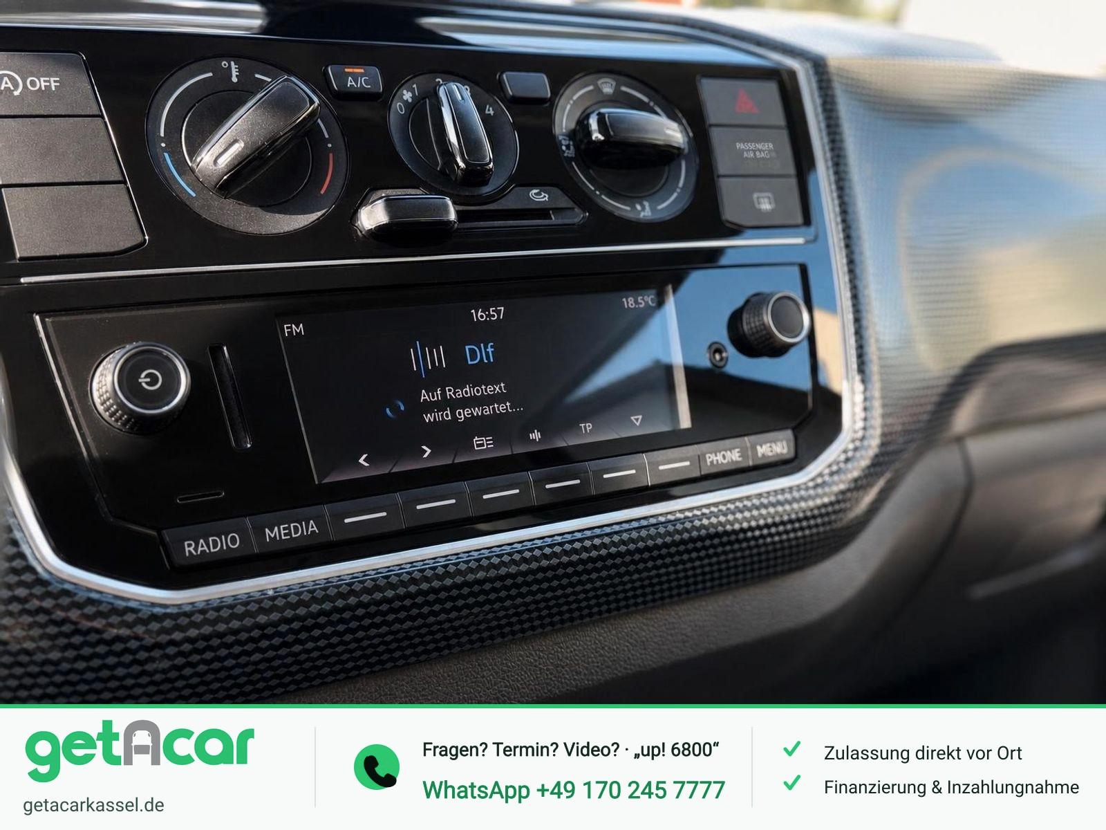 Volkswagen Up 1.0*DAB*BLUETOOTH*USB*ROT*2-TÜRIG, миниатюра 22