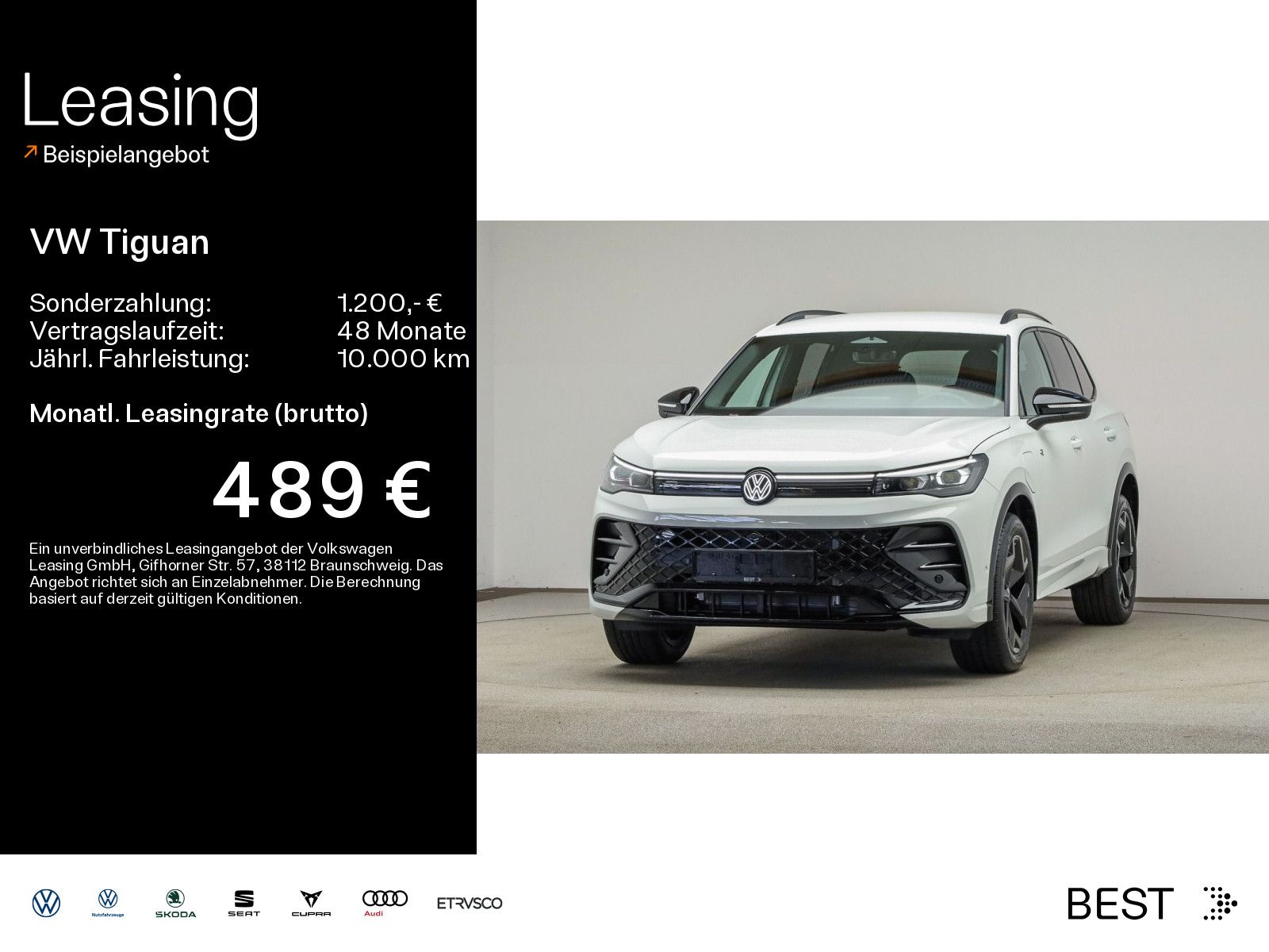 Volkswagen Tiguan 1.5 eHybrid DSG R-Line AHK*H&K*NAV*SHZ