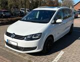 Volkswagen Sharan 2.0 TDI SCR 135kW DSG 4MOT BMT Highli... - weiße Volkswagen Sharan