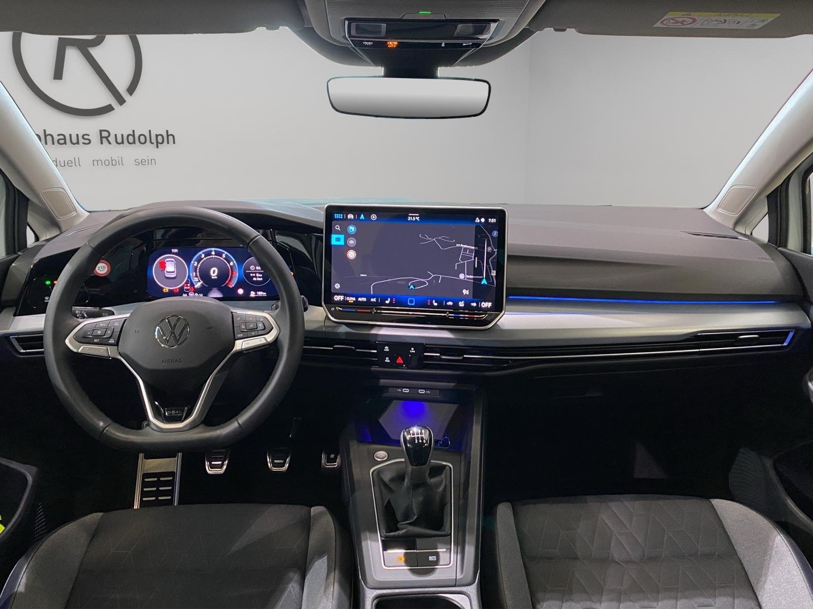 Volkswagen Golf VIII 1.5 TSI Goal / Navi LED STHZ, миниатюра 6