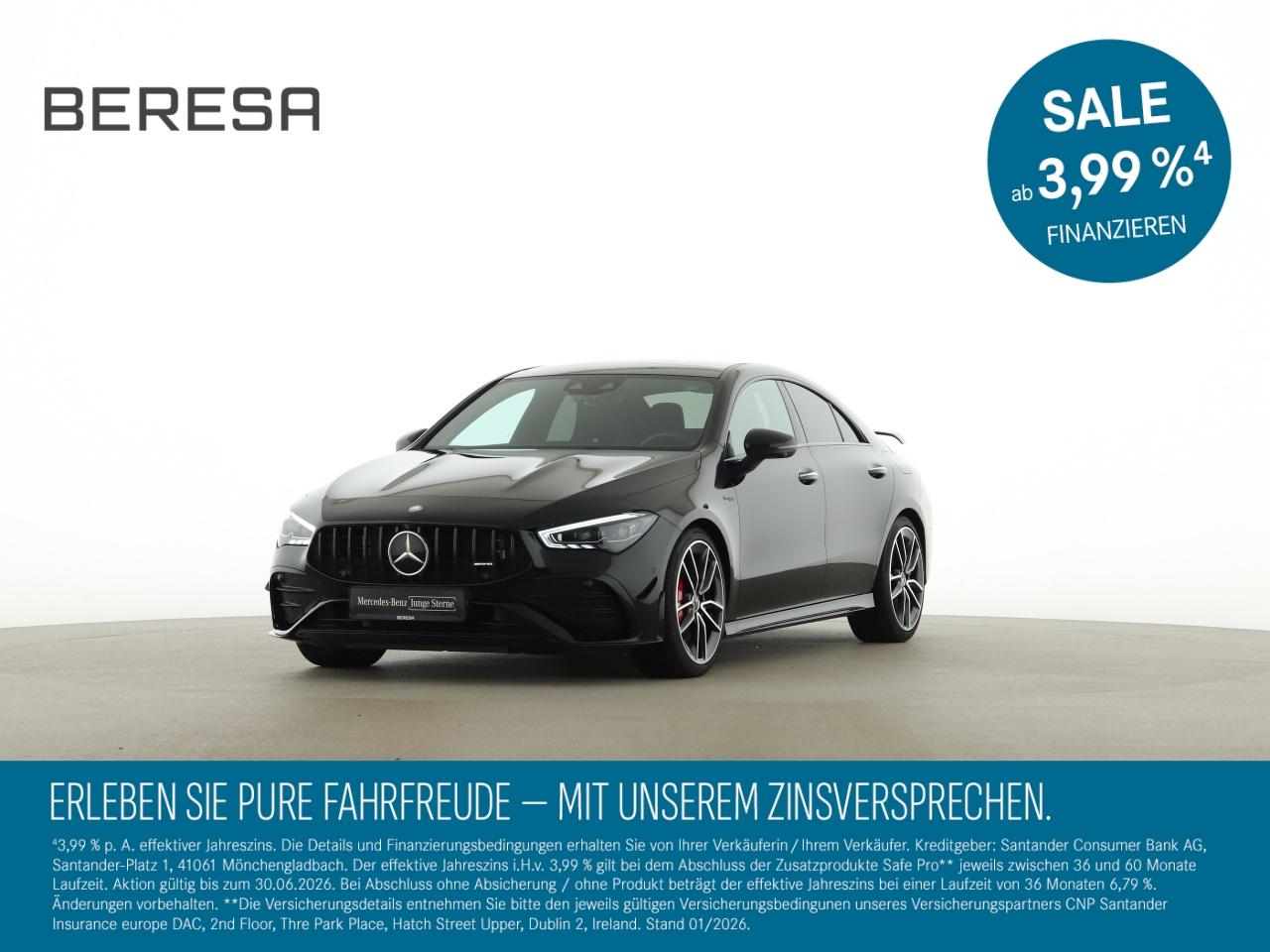 Mercedes-Benz CLA 35 AMG 4M Night II Pano Burmester Heckflügel