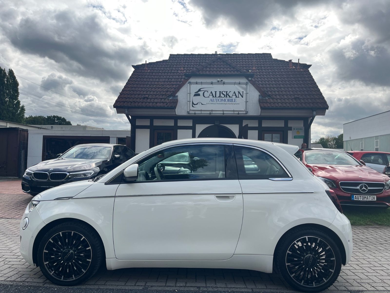 Fiat 500 e La Prima by Bocelli /Kamera/Scheckheft