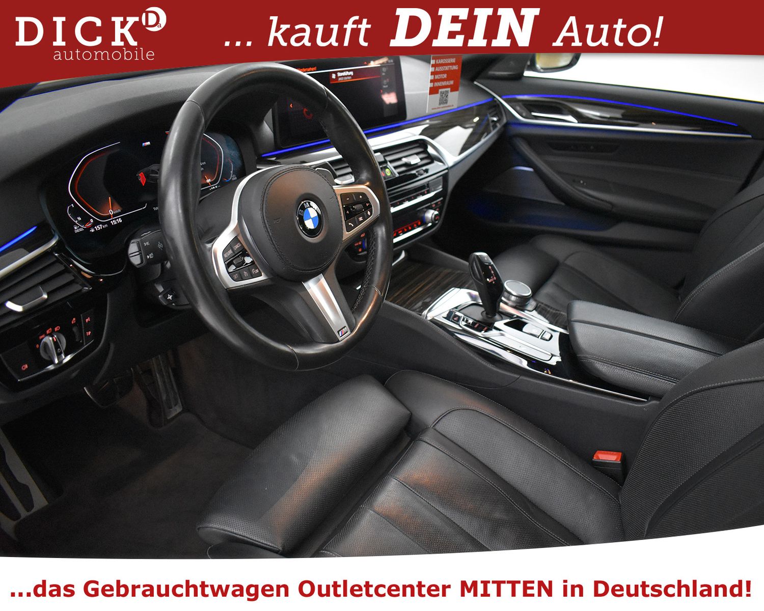 BMW 530d xD Sport Aut M PAKET+ KOMFSI+VIRTU+H&K+KAM+ - Image 11