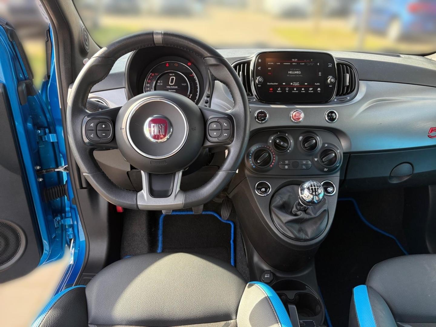Fiat 500 Sportpaket Soundsystem Apple CarPlay Android