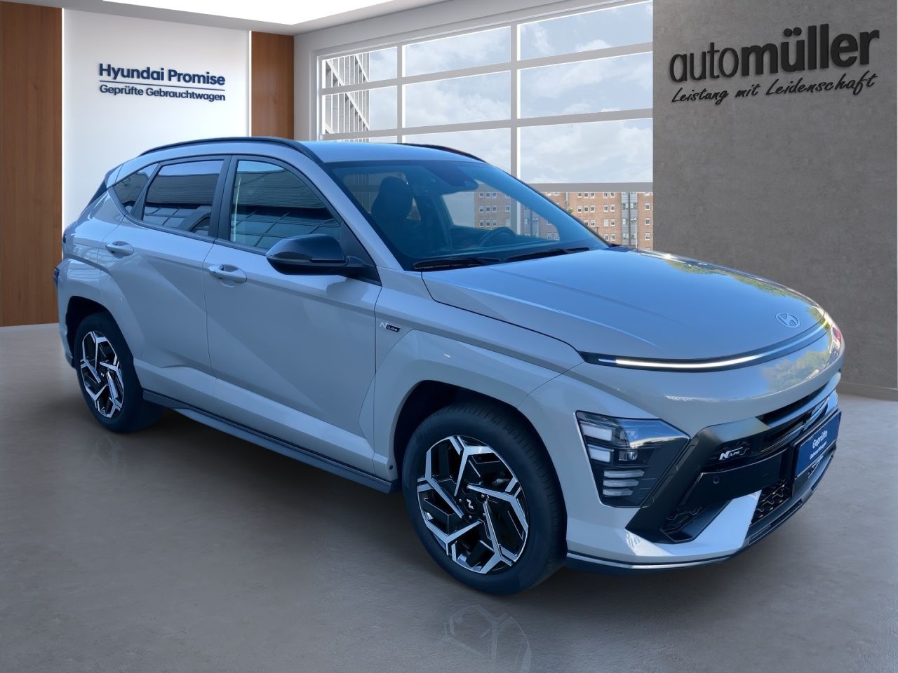 Fahrzeugabbildung Hyundai KONA N-LINE DISTRONIC+LED+AMBIENTE+KAMERA+KEYL