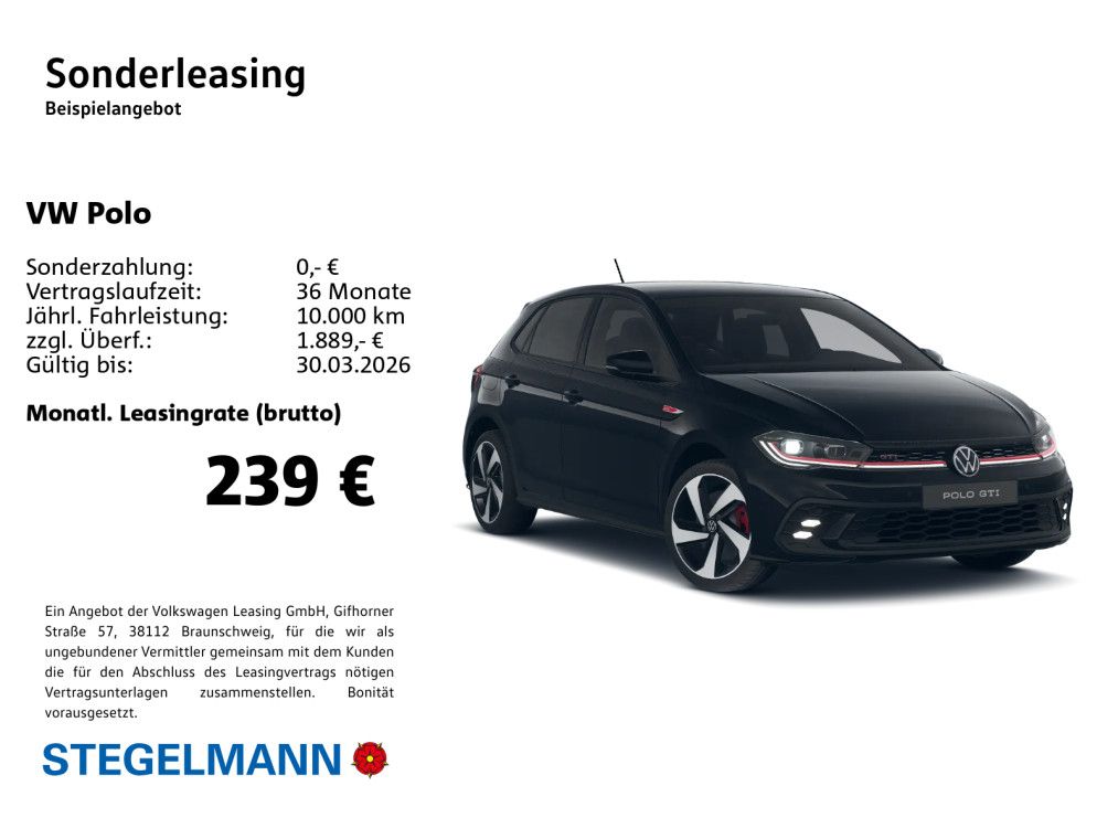 Polo 2,0 l TSI OPF 7-Gang-DSG GTI