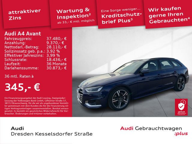 Audi A4 Avant 40 TDI Q.S-Line Navi LED DAB AHZV