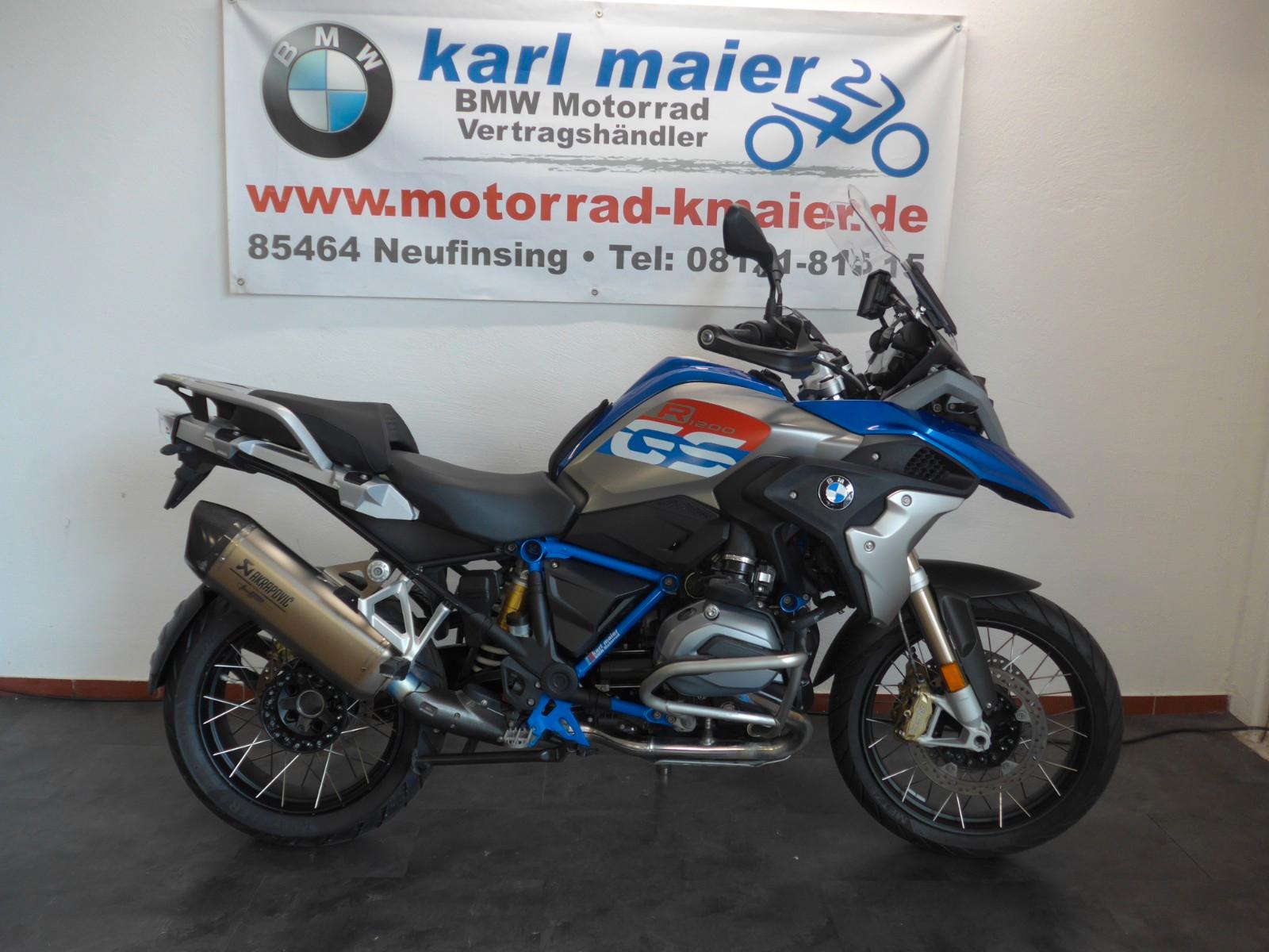 BMW R1200GS Rallye / AKRA Auspuff