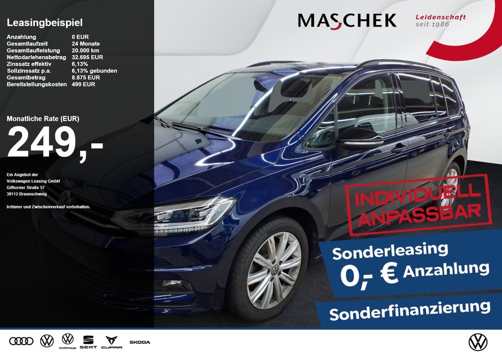 Volkswagen Touran Highline 1.5 TSI Sonderleasing! AHK Navi