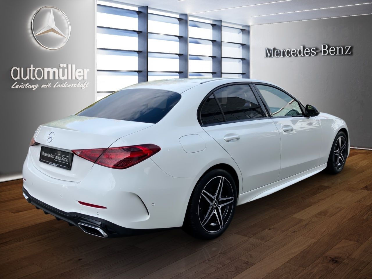 Fahrzeugabbildung Mercedes-Benz C 200 AMG+NIGHT+DIGITAL+360°+LENKRADHEIZ+AMBIENT