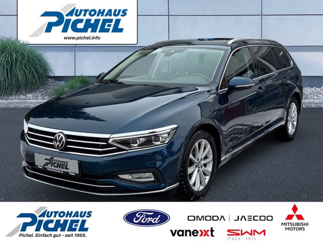 VW Passat Elegance AHK-klappbar Navi Leder LED Blen