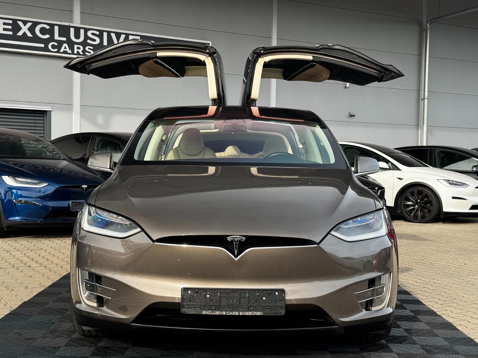 TESLA MODEL X 90D 525CH - SUPERCHARGE GRATUITE SC01 - 86.000 KMS