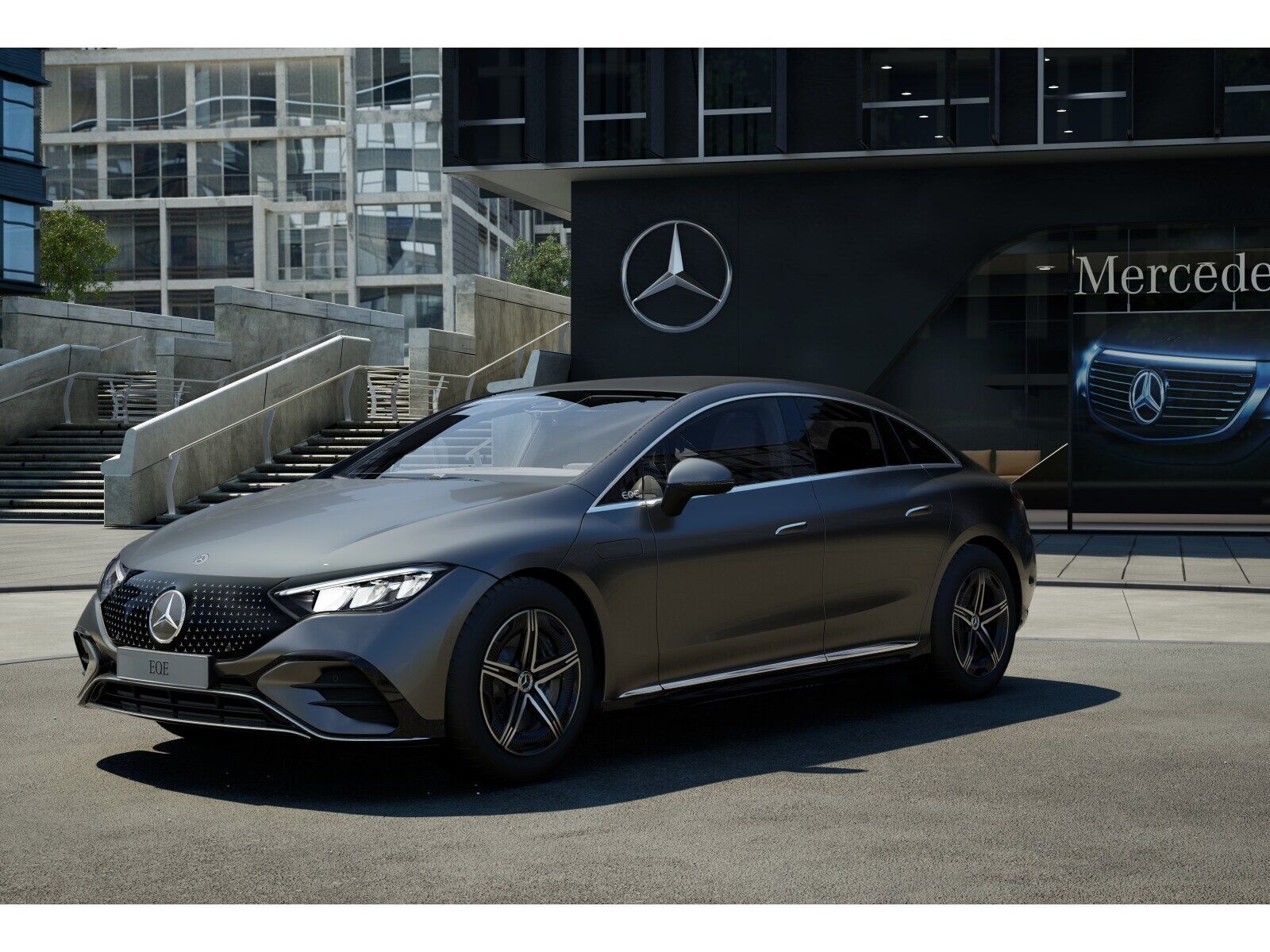 Mercedes-Benz EQE 350 AMG KAMERA LED MEMORY AMBIENTE DISTRONIC foto 2