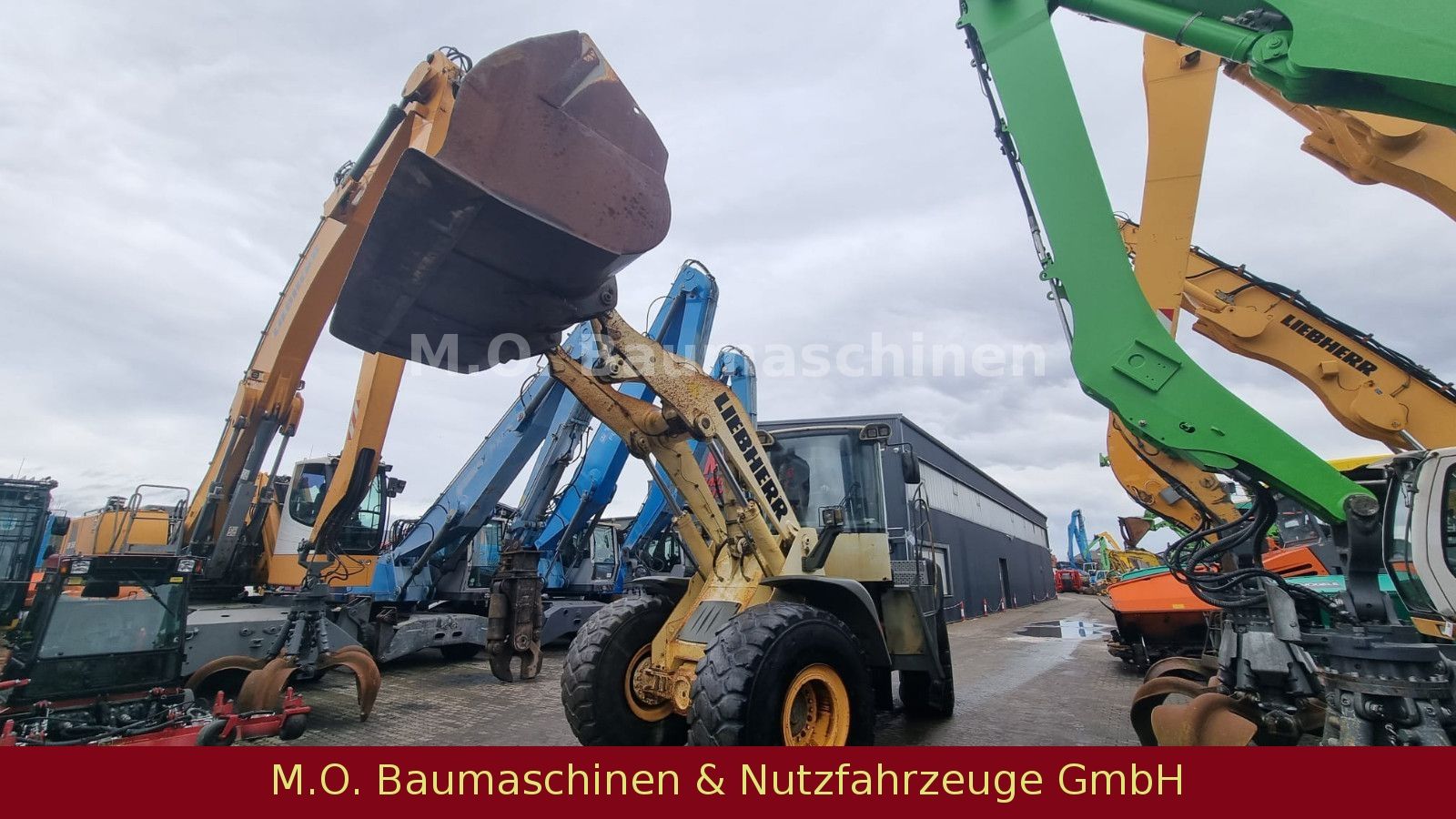 Fahrzeugabbildung Liebherr L 580 / AC/ Waage /